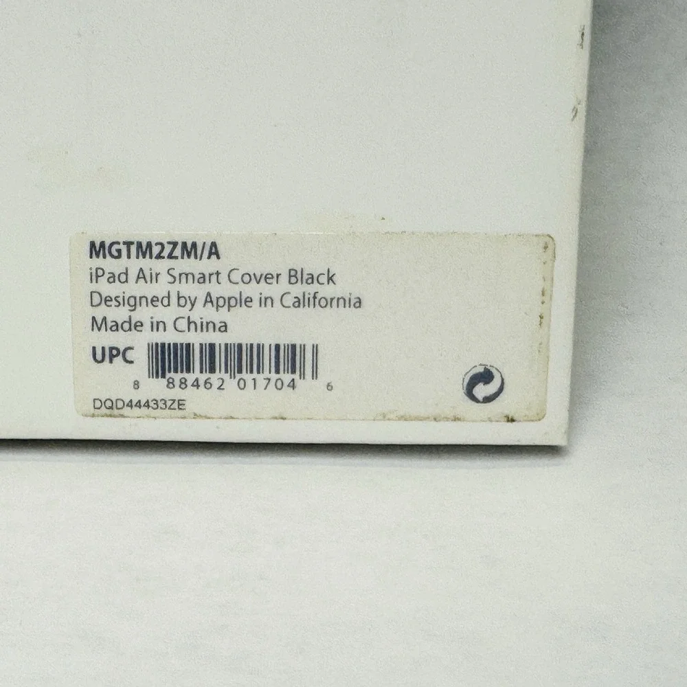 Apple iPad Air Smart Cover iPad Air 2‎ / Air MGTM2ZM/A Black